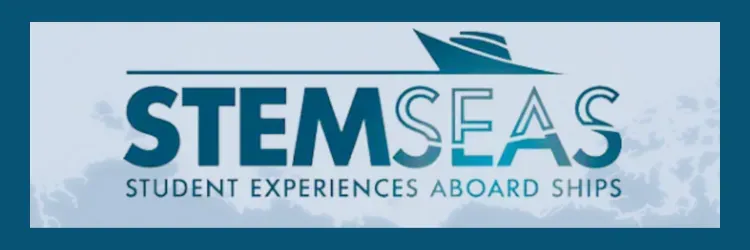 STEMSEAS logo with line and boat